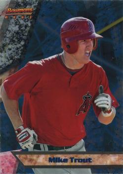 Mike Trout Bowman 2011 Bowman's Brightest rookie card . Really