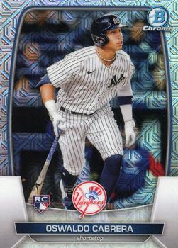 Oswaldo Cabrera 2022 Bowman Chrome Prospects - Blue Refractor #BCP