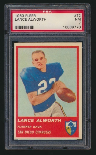 Lance Alworth Card Values  PSA Collector Guide - PSA Blog