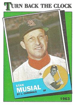 C&I Collectibles 68MUSIALST MLB Individual 6 x 8 St. Louis Cardinals Stan Musial Player Career Stat Plaque
