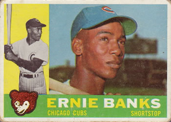 1969 Topps #20 Ernie Banks Chicago Cubs PSA 4 Graded Baseball