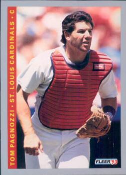 1993 Fleer Ultra #110 TOM PAGNOZZI St. Louis Cardinals