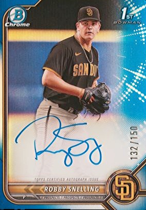その他 Bowman Draft Robby Snelling Auto #99 Robby Snelling Cards: Values, Rookies | Collectibles.com