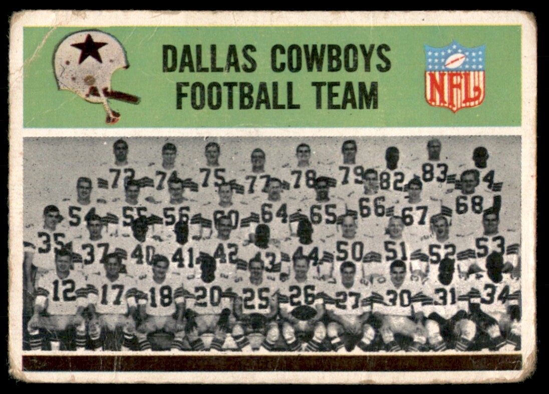 1967 Philadelphia Dallas Cowboys Team #49