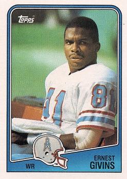 Ernest Givins Trading Cards: Values, Tracking & Hot Deals