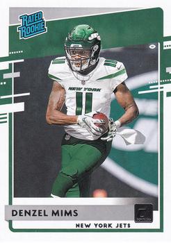 : Football NFL 2020 Panini Obsidian Volcanic Material Electric  Etch Green #25 Denzel Mims NM Near Mint MEM 38/50 NY Jets : Collectibles &  Fine Art