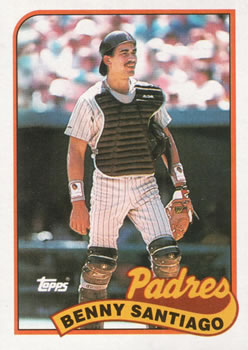 1978 Topps baseball design Benny Santiago Padres  Baseball design,  Baseball players, Baseball cards