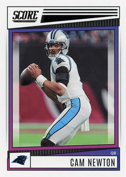 : 2015 Topps #30 Cam Newton - Carolina Panthers NFL Football Card  (50th Super Bowl LOGO Special Edition) : Sports & Outdoors