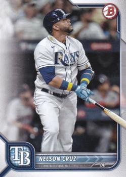 2022 Topps Series 1 Royal Blue Parallel SP #104 - Nelson Cruz - Tampa Bay  Rays