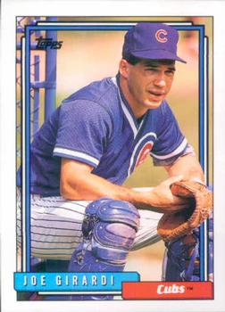 Joe Girardi autographed baseball card (Chicago Cubs) 2001 Upper Deck  Victory #338