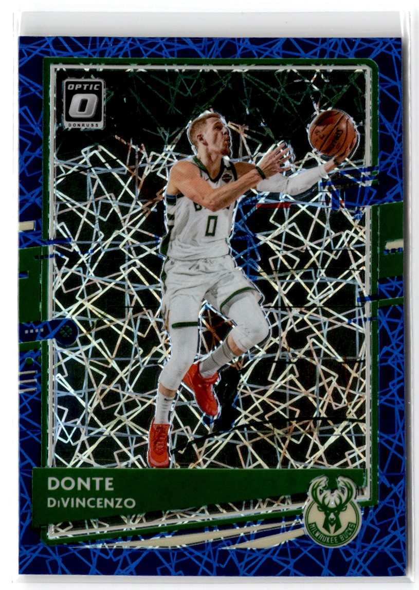 2020-2021 Panini Prizm 50 Donte Divincenzo Signed Card Auto 