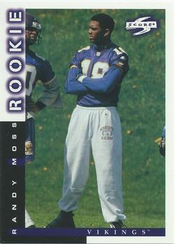 Randy Moss (Minnesota Vikings) 1998 Topps Finest Football #135 RC