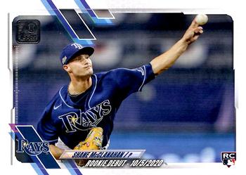 2023 Topps Series 1 Silver Rainbow Foil Shane McClanahan Tampa Bay Rays  #236