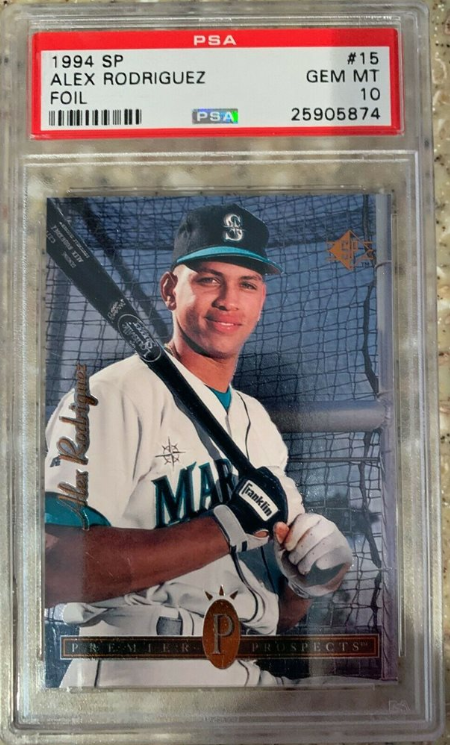 1994 SP Alex Rodriguez Rookie Card #15