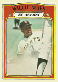 1954 Bowman Willie Mays Card #89 Ny Giants