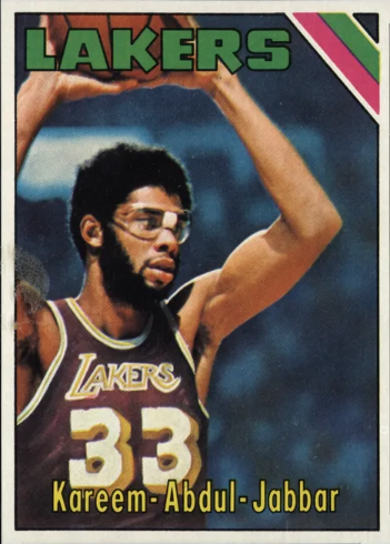 1975 Topps Kareem Adbul-Jabar #90