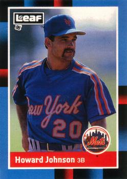 Howard Johnson - Mets #124 Upper Deck 1991 Baseball Trading Card