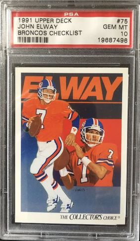 1991 Upper Deck John Elway #75