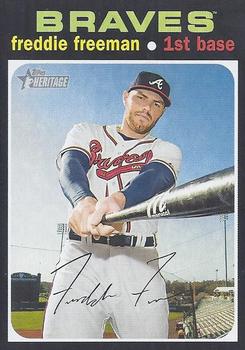 On-Card Auto-Relic # to 49 - Freddie Freeman - 2021 MLB TOPPS NOW® Card  1039B