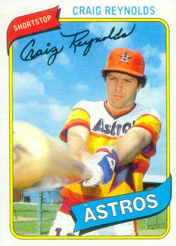1988 Houston Astros Craig Reynolds #12 Game Used Navy Jersey Batting  Practice 1
