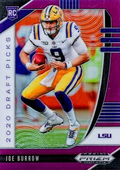 2020 Panini Prizm Draft Picks #105 Joe Burrow Value - Football