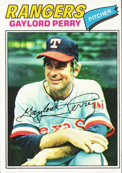Gaylord Perry autographed Baseball Card (Atlanta Braves) 1981