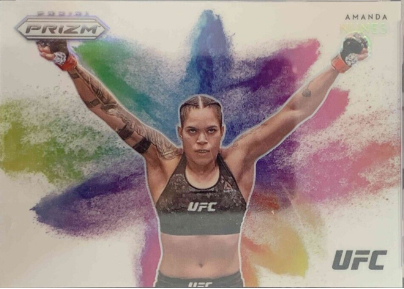 2022 Panini UFC Prizm Color Blast Amanda Nunes #7