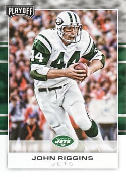 1972 Topps #126 JOHN RIGGINS In Action EX New York Jets Football Card