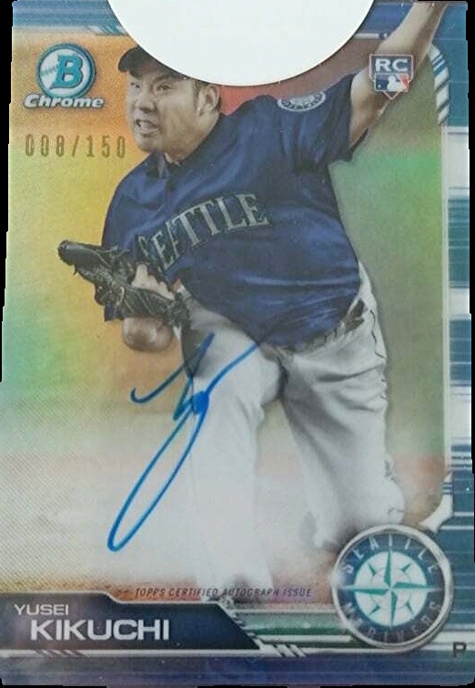 Yusei Kikuchi Cards: Values, Rookies | Collectibles.com