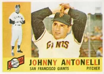 Lot - 1953 Topps #106 SP Johnny Antonelli Boston Braves Baseball Card