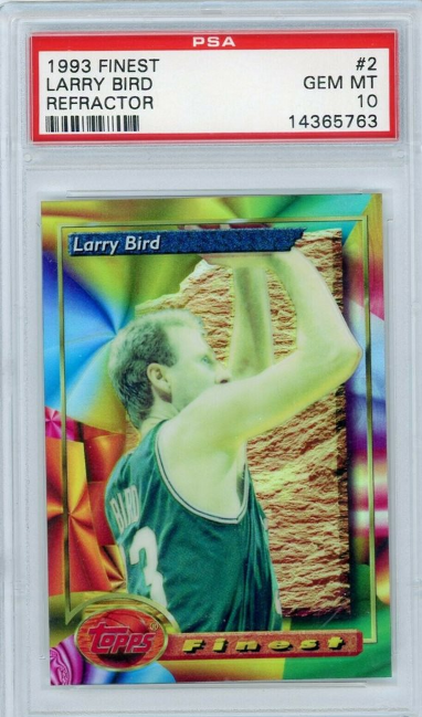 1993 Topps Finest Larry Bird #2
