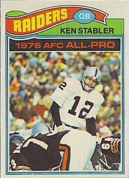 Ken Stabler Autographed/Signed Oakland Raiders Index Card PSA Slab 32907 –  Denver Autographs