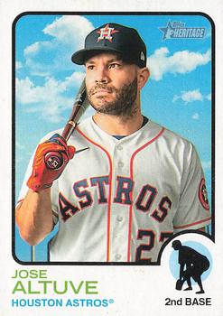 Jose Altuve Baseball Cards Assorted (5) Bundle - Houston Astros Trading Cards