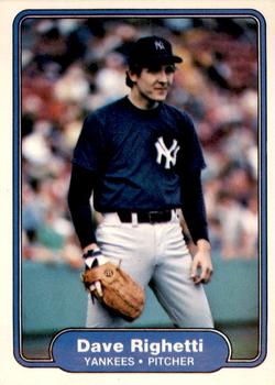 1982 Fleer #52 RC Dave Righetti Value null | Collectibles.com