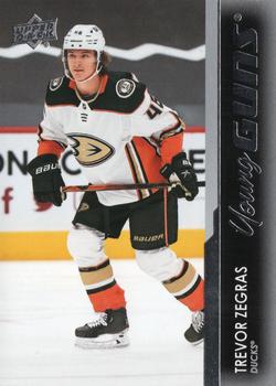 2021-22 O-Pee-Chee Trevor Zegras high quality OPC Premier Tallboys SP P-40 FCG 9.5 RC Card