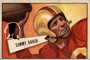 Postcard Pro Football Hall of Fame Canton Ohio Sammy Baugh 