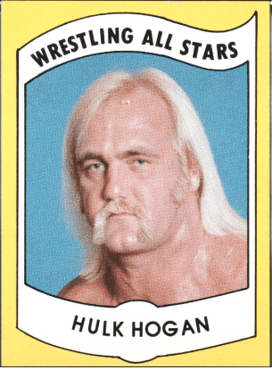 1982 Wrestling All-Stars Hulk Hogan Rookie Card #2