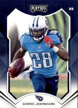 2012 Topps Football Chris Johnson #80 Tennessee Titans