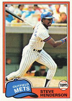 Steve Henderson - Seattle Mariners (MLB Baseball Card) 1984 Fleer # 61 –  PictureYourDreams