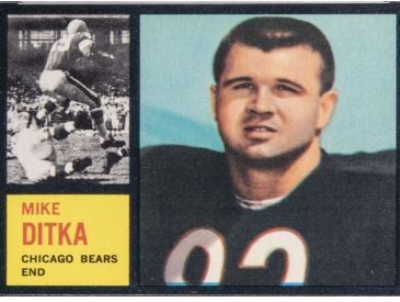 1962 Topps Mike Ditka #17 - $94,710