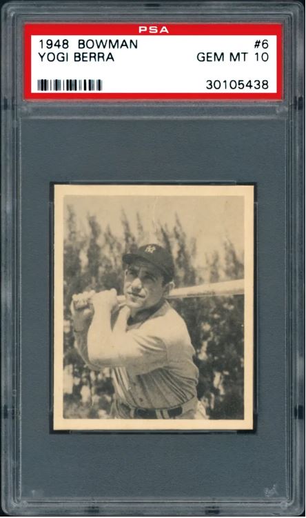 1948 Bowman Yogi Berra #6