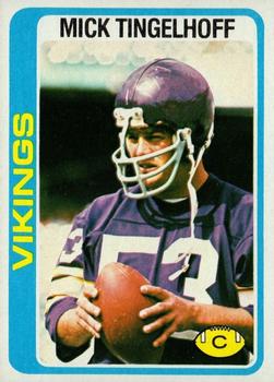 Mick Tingelhoff Trading Cards: Values, Tracking & Hot Deals