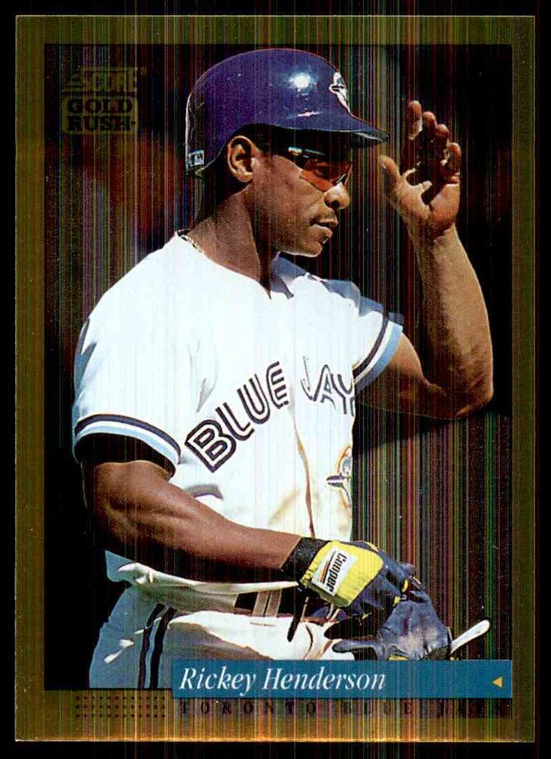 Ron Gant autographed baseball card (Atlanta Braves) 1994 Score Gold Rush  #332