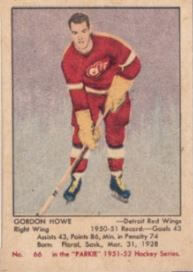 1951 Parkhurst Gordie Howe #66 Rookie – $205,200