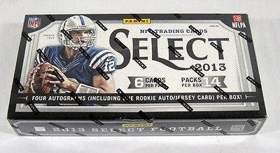 Travis Kelce Autographed 2013 Panini Select Rookie Card