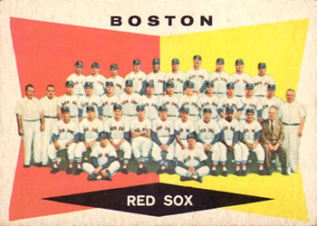 Boston Red Sox Team Card 2023 Topps Series 1 Gold Foil #273