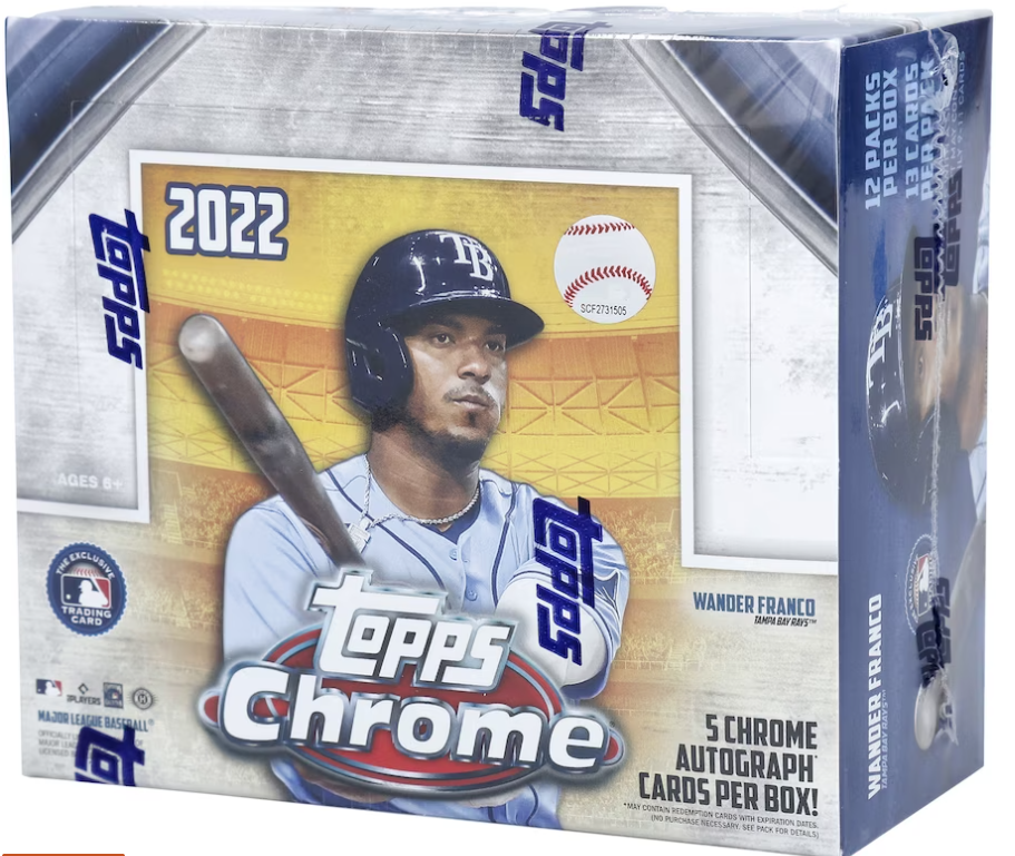 2022 Topps Chrome Update Baseball Checklist, Set Info, Boxes