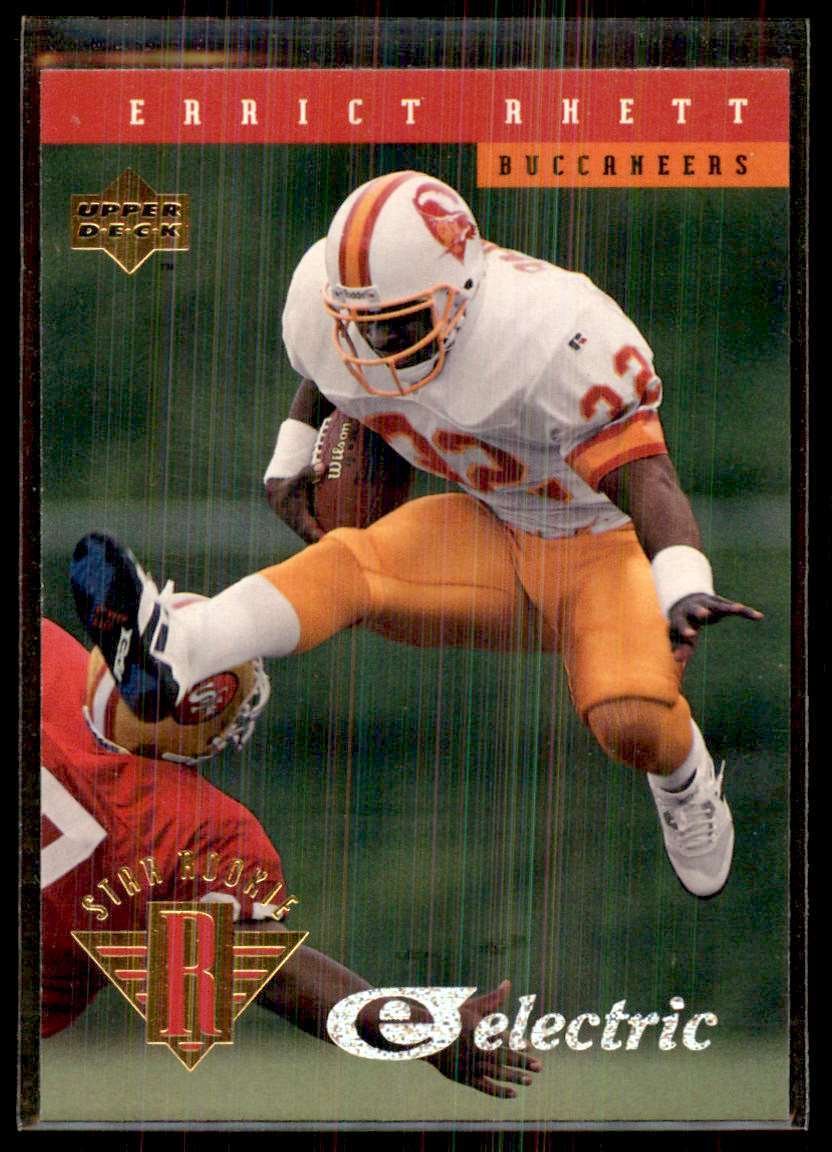 1995 Topps 1000 Yd Club Errict Rhett #27 on Kronozio