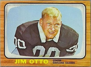 : 1964 Topps # 148 Jim Otto Oakland Raiders (Football