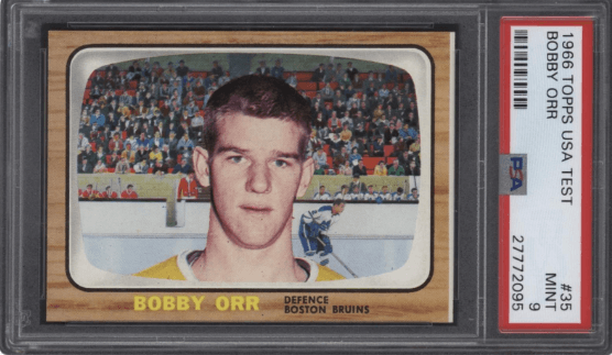 1966 Topps #35 Bobby Orr Rookie Card - $204,020